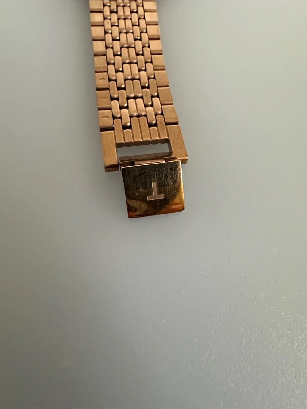 Tissot Rose Gold Bracelet Watch with White Dial